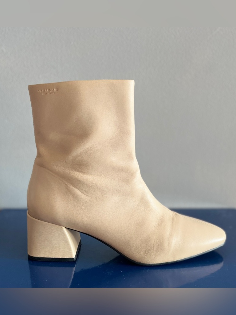 Vagabond Alice Leather Boot - Tan Coffee size 9 ( EU 39)